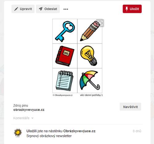 Výukový pin na Pinterest.com